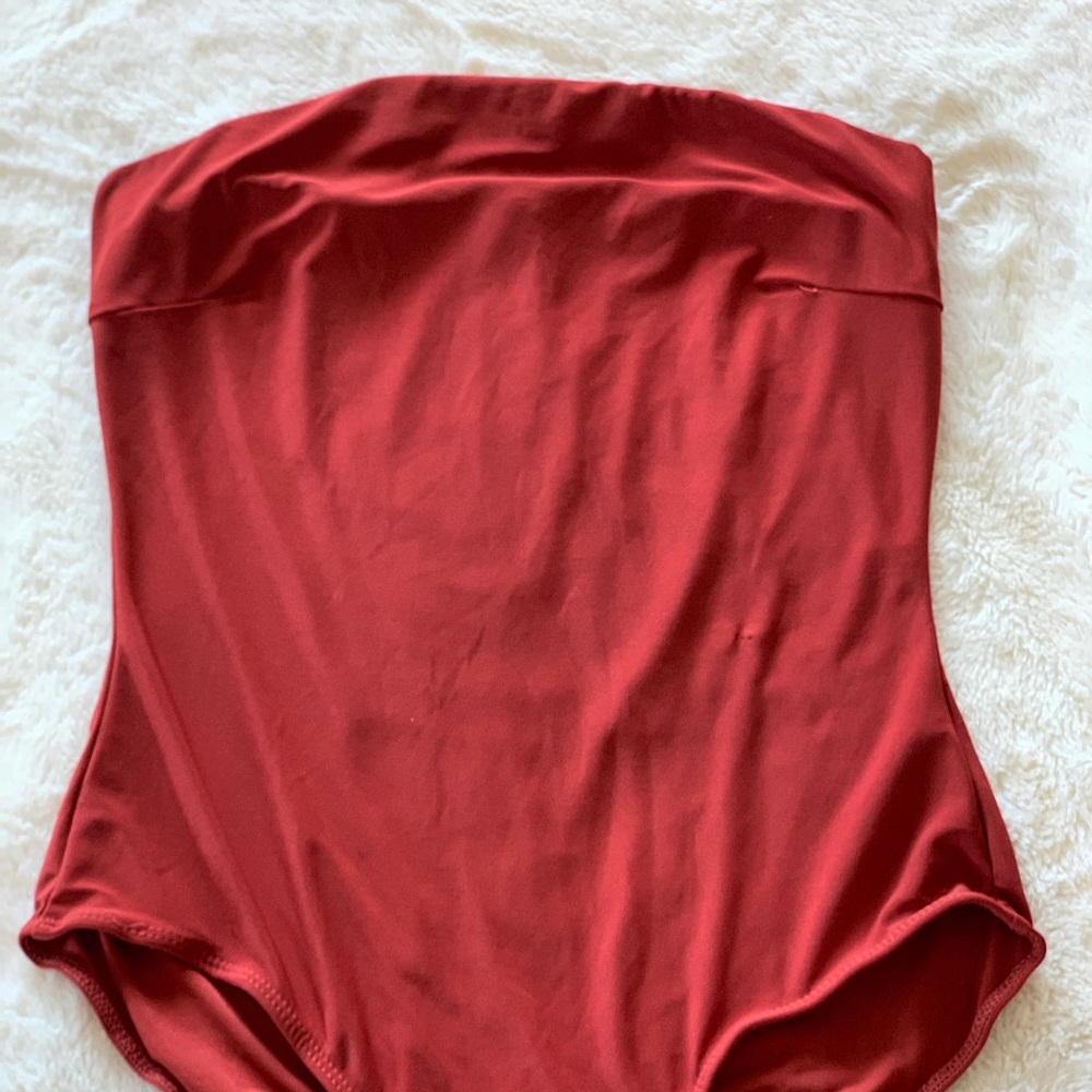 Tube top bodysuit